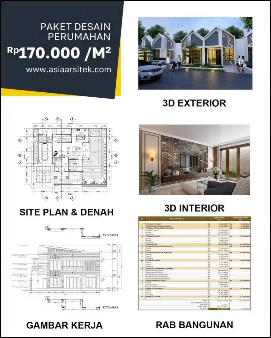 Jasa Desain Arsitektur di Jatirangga Bekasi