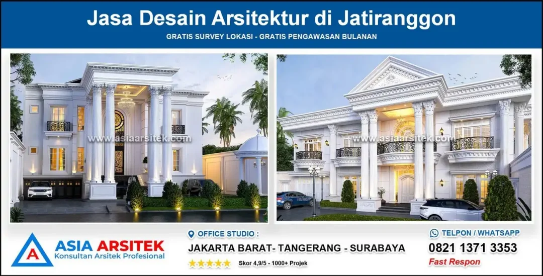 Jasa Desain Arsitektur di Jatiranggon Bekasi