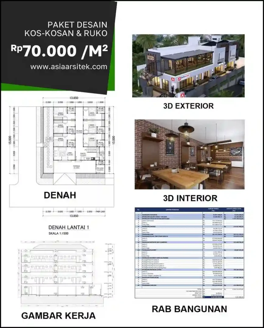Jasa Desain Arsitektur di Jatiranggon Bekasi