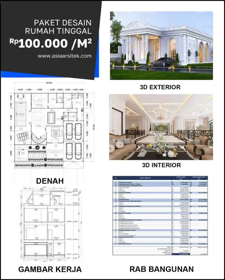 Jasa Desain Arsitektur di Jatirasa Bekasi