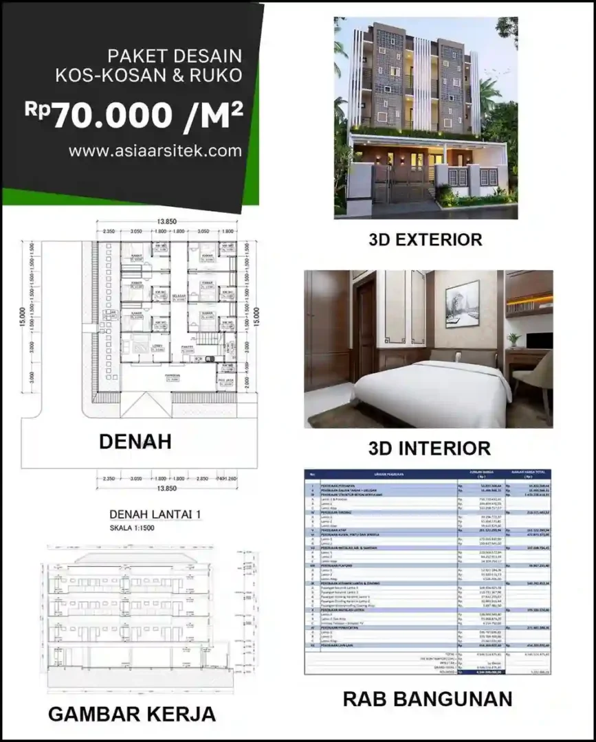Jasa Desain Arsitektur di Jatirasa Bekasi