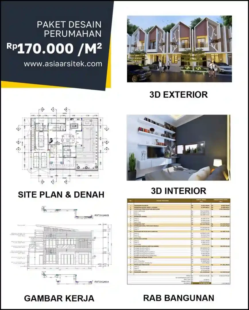 Jasa Desain Arsitektur di Jatirasa Bekasi