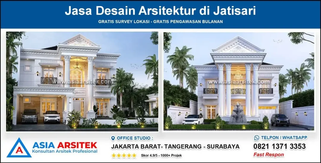 Jasa Desain Arsitektur di Jatisari Bekasi