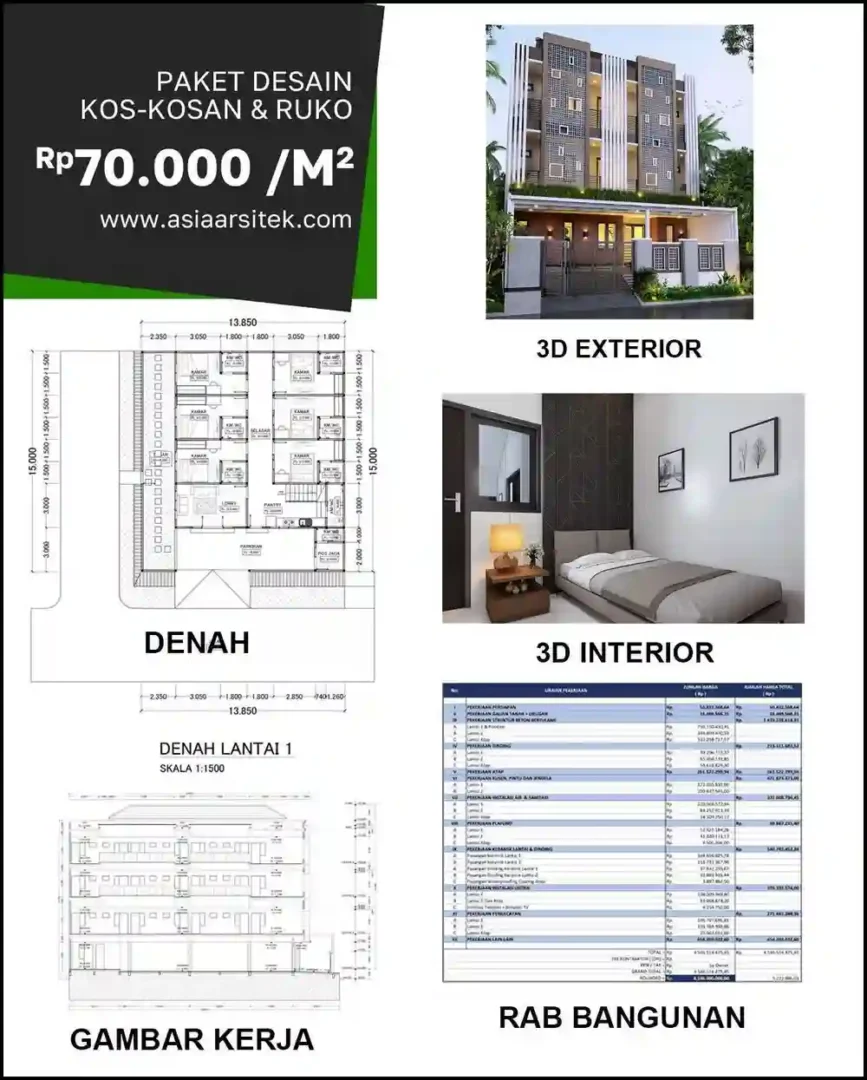 Jasa Desain Arsitektur di Jatisari Bekasi