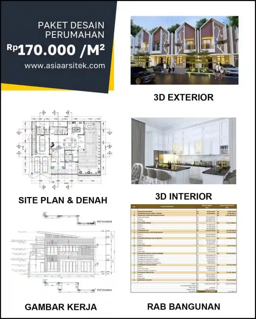 Jasa Desain Arsitektur di Jatisari Bekasi