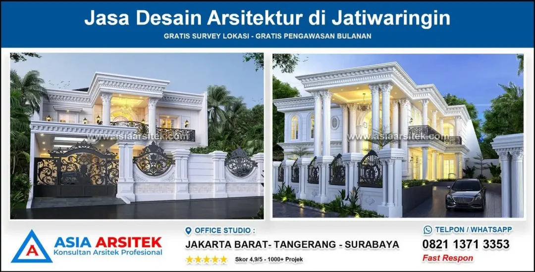 Jasa Desain Arsitektur di Jatiwaringin Bekasi