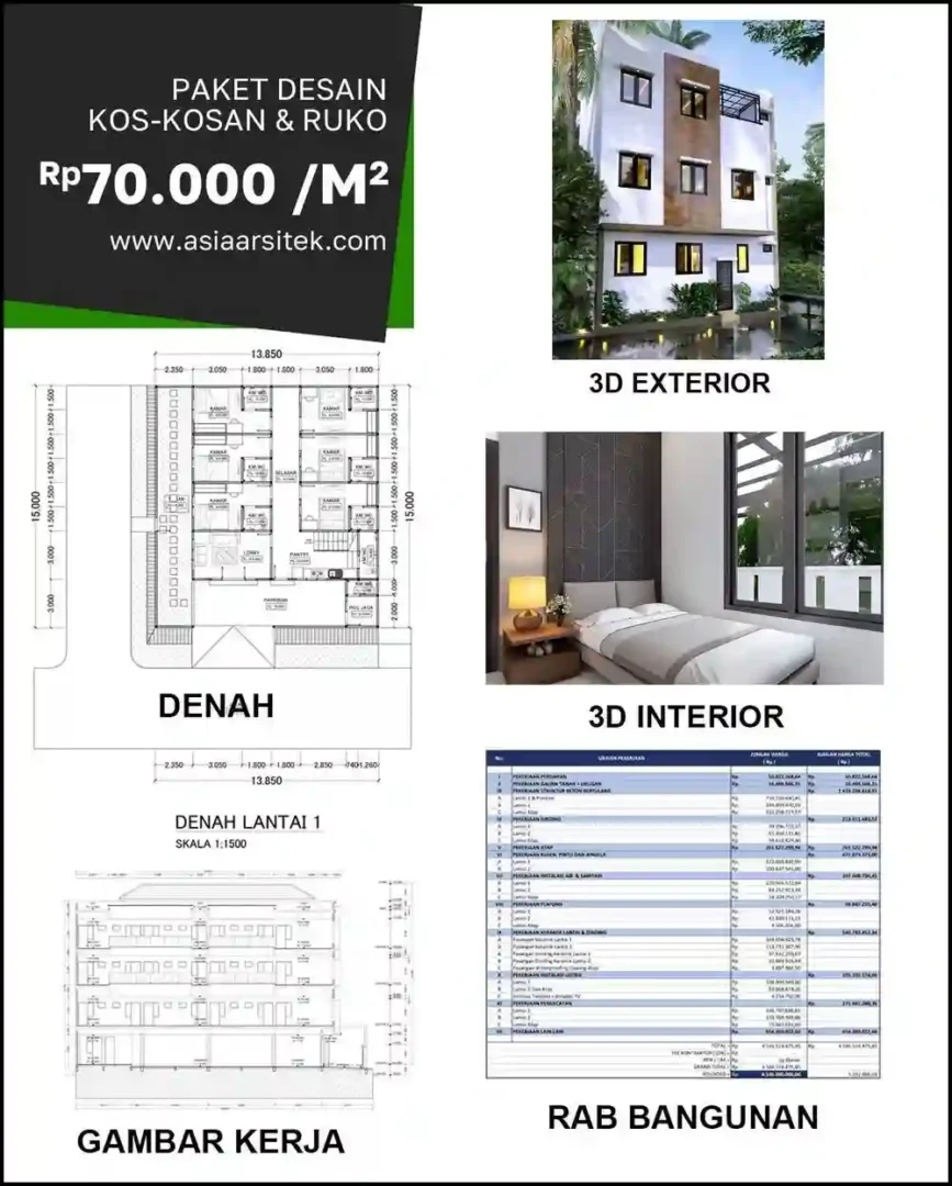 Jasa Desain Arsitektur di Jatiwaringin Bekasi