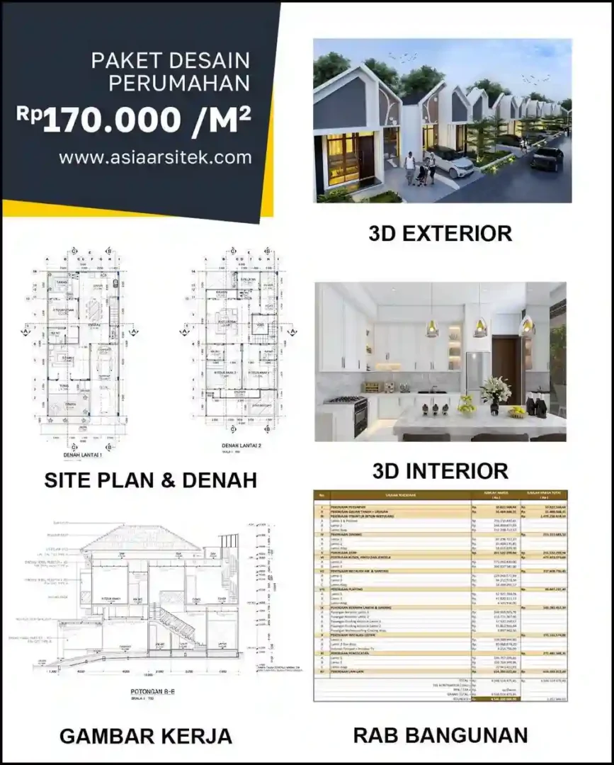 Jasa Desain Arsitektur di Jatiwaringin Bekasi