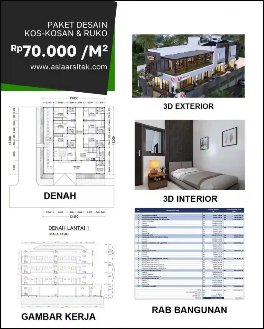 Jasa Desain Arsitektur di Jatiwarna Bekasi
