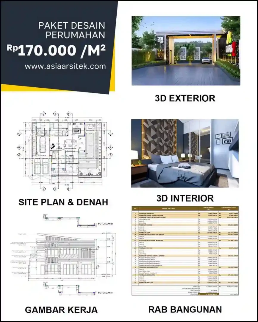 Jasa Desain Arsitektur di Jatiwarna Bekasi
