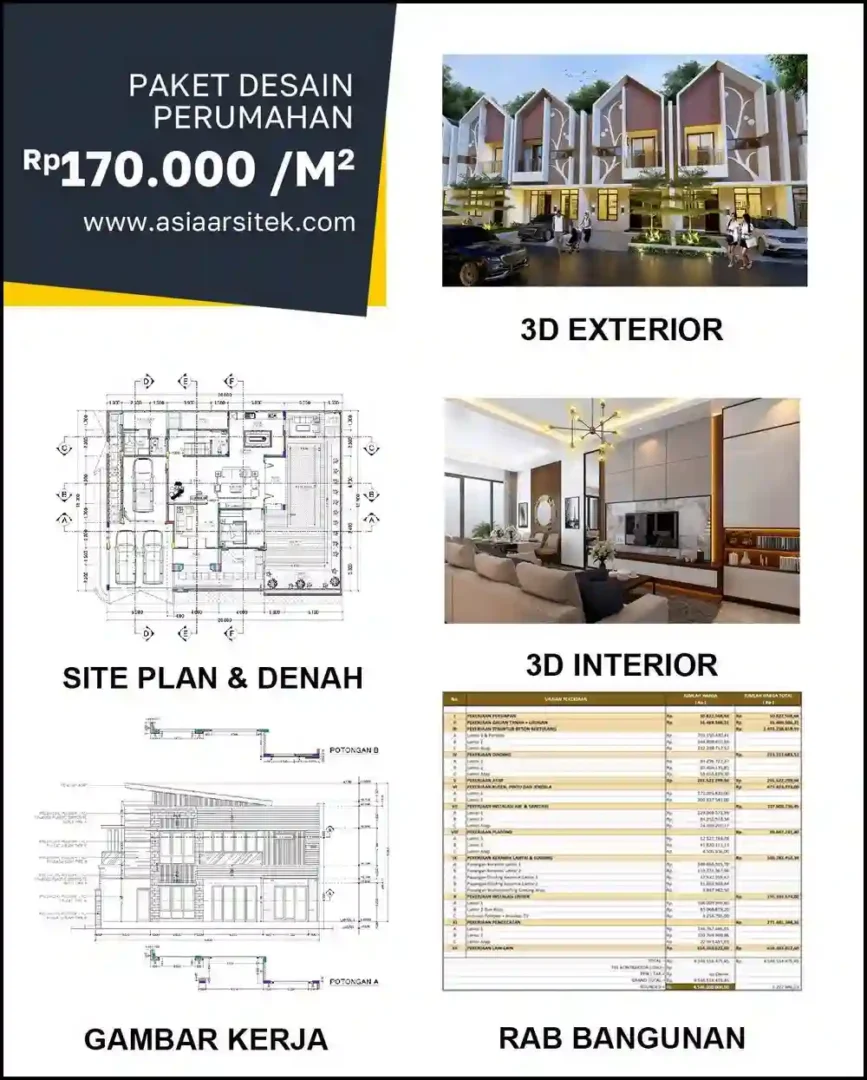 Jasa Desain Arsitektur di Kalibaru Bekasi