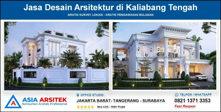 Jasa Desain Arsitektur di Kaliabang Tengah