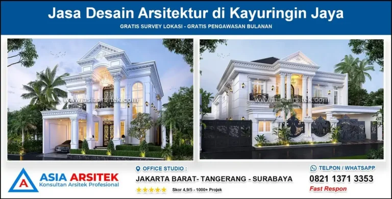 Jasa Desain Arsitektur di Kayuringin Jaya Bekasi