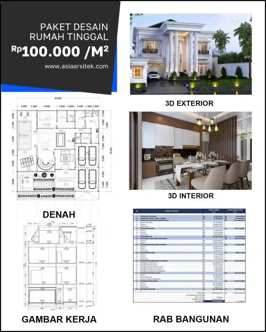 Jasa Desain Arsitektur di Kranji Bekasi