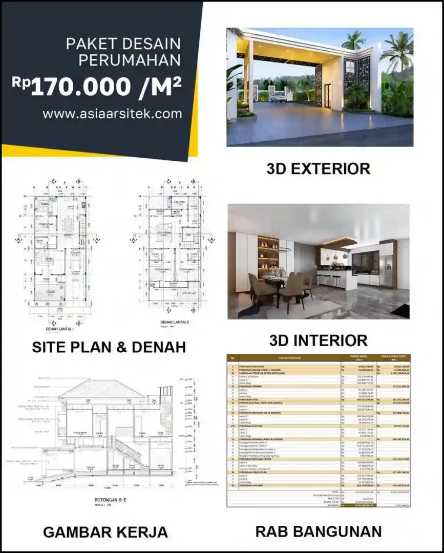Jasa Desain Arsitektur di Kranji Bekasi