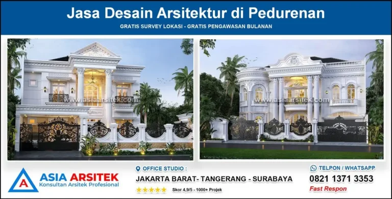 Jasa Desain Arsitektur di Pedurenan Bekasi