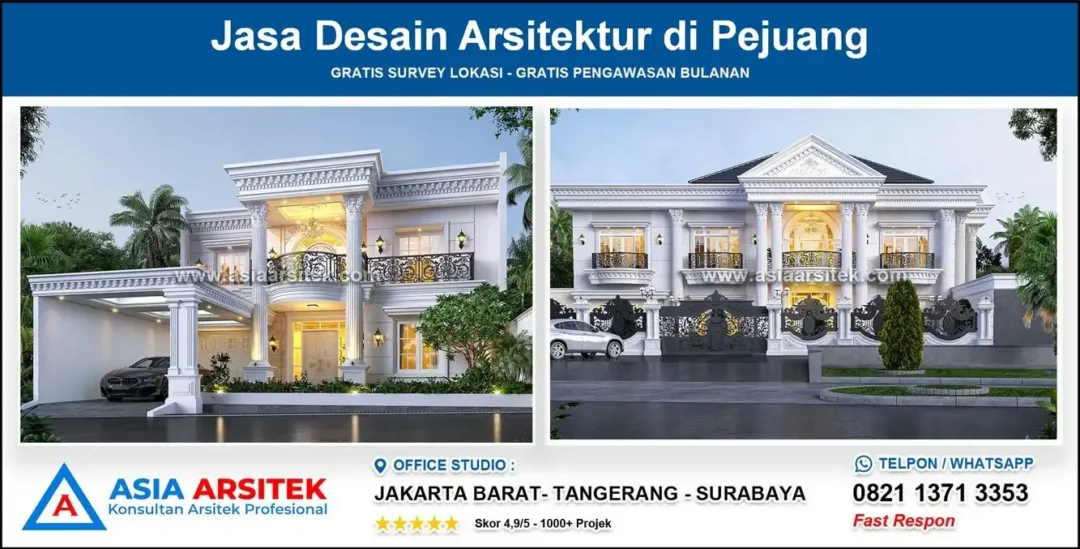 Jasa Desain Arsitektur di Pejuang Bekasi