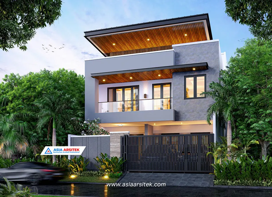 Jasa Desain Rumah Minimalis 3 lantai