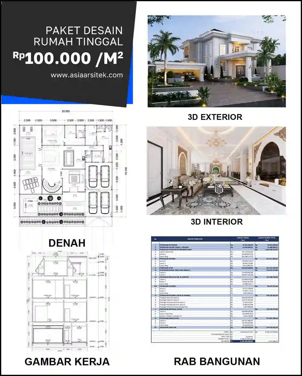 Jasa Desain Rumah di Pejuang Bekasi