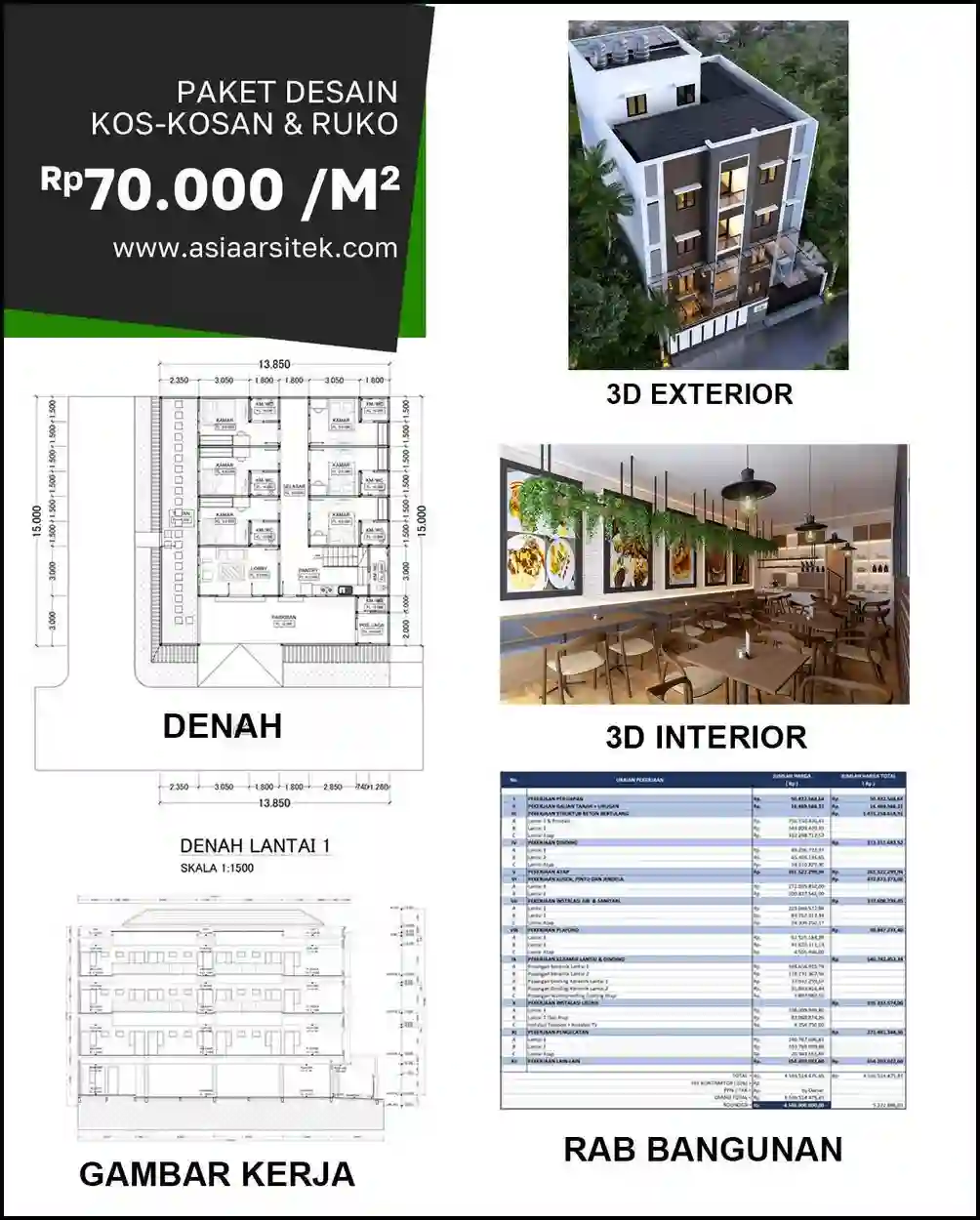 Jasa Desain Rumah di Pejuang Bekasi