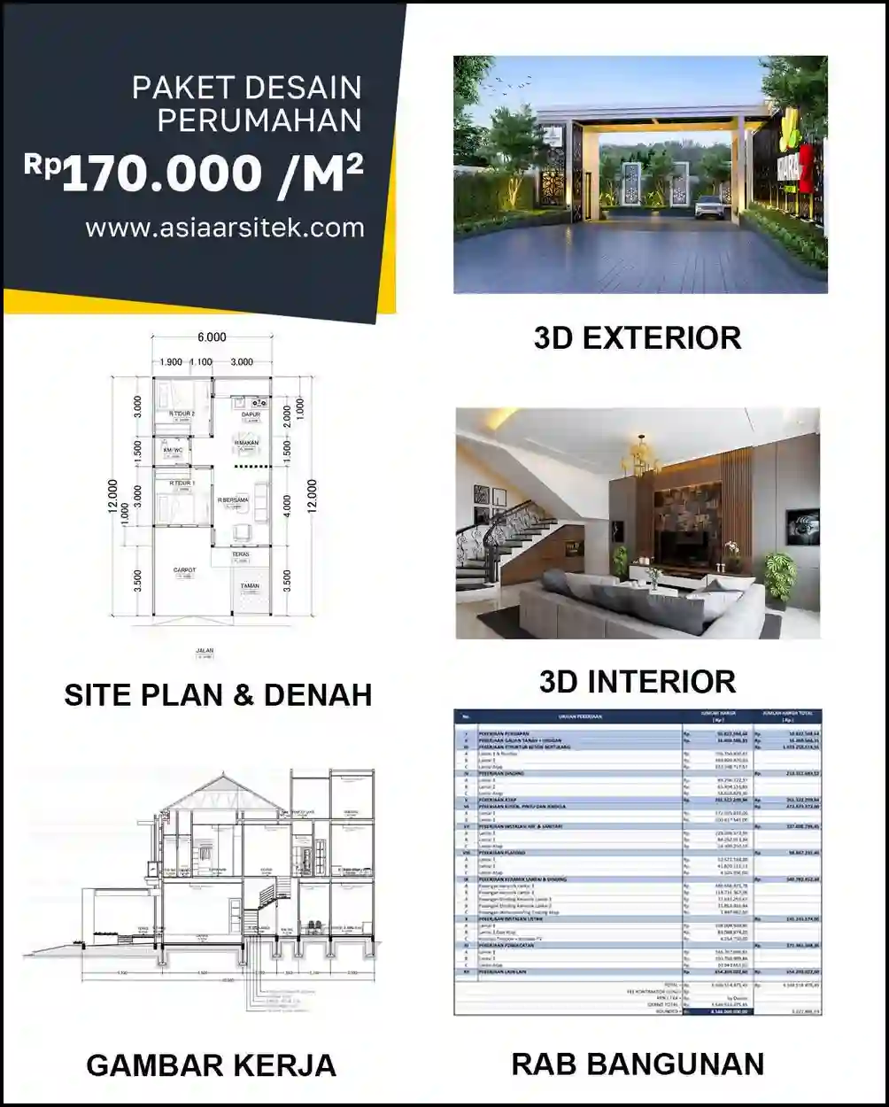 Jasa Desain Rumah di Pejuang Bekasi