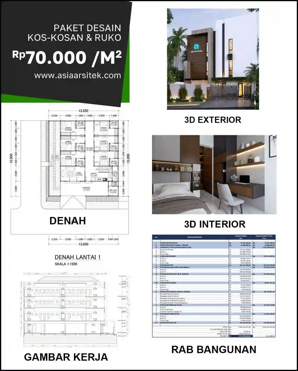 Jasa Desain Rumah di Pekayon Jaya Bekasi