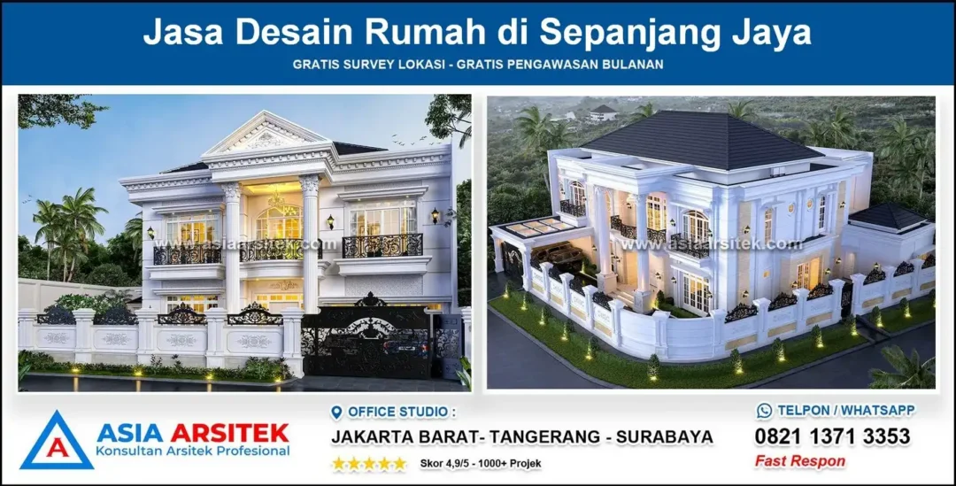 Jasa Desain Rumah di Sepanjang Jaya Bekasi