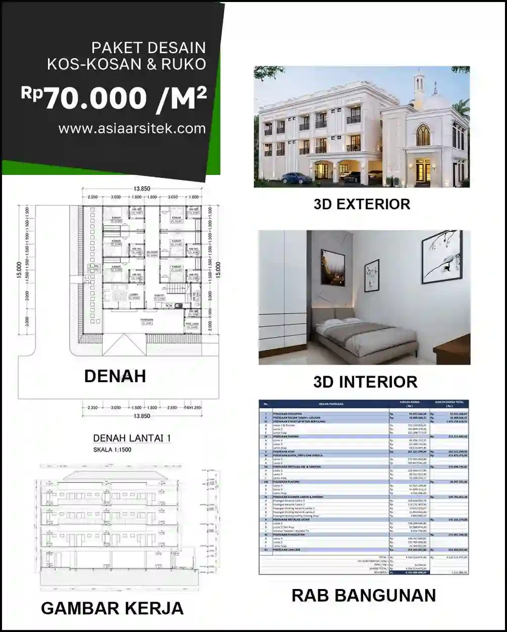 Jasa Desain Rumah di Sepanjang Jaya Bekasi