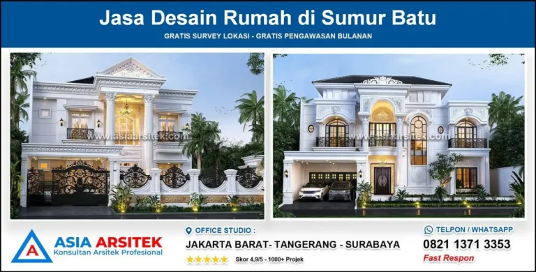 Jasa Desain Rumah di Sumur Batu Bekasi