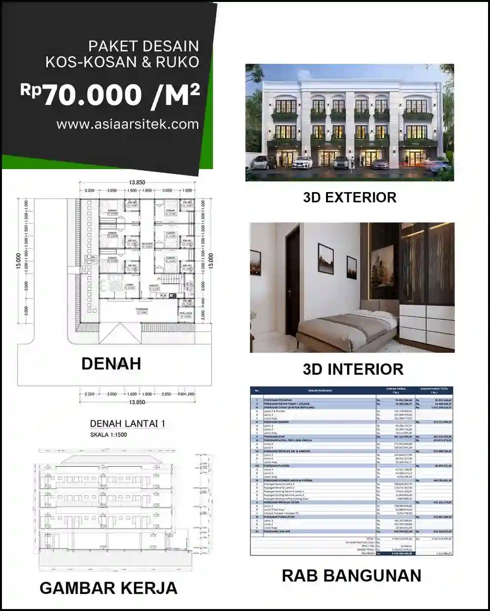 Jasa Desain Rumah di Sumur Batu Bekasi