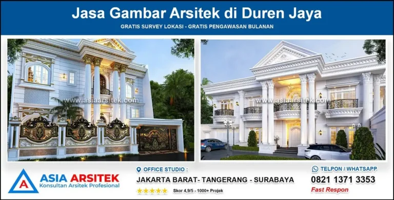 Jasa Gambar Arsitek di Duren Jaya