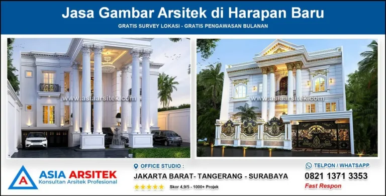 Jasa Gambar Arsitek di Harapan Baru