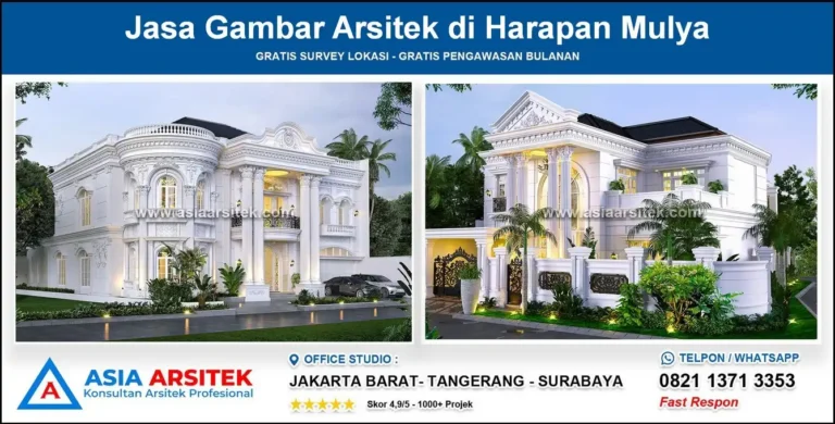 Jasa Gambar Arsitek di Harapan Mulya