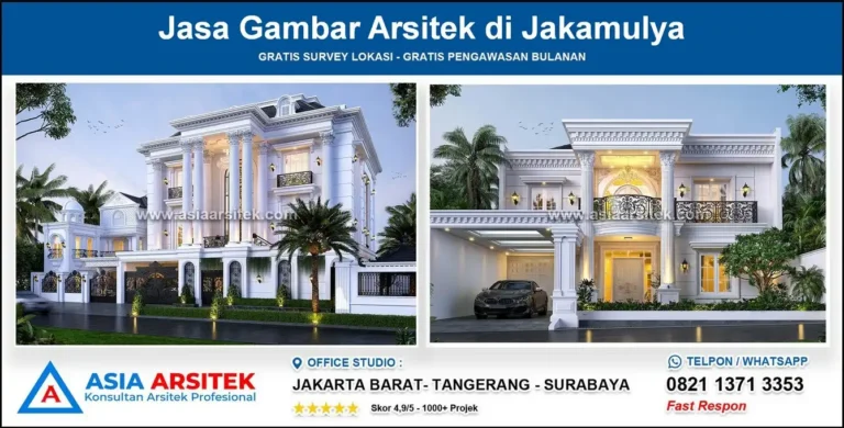 Jasa Gambar Arsitek di Jakamulya