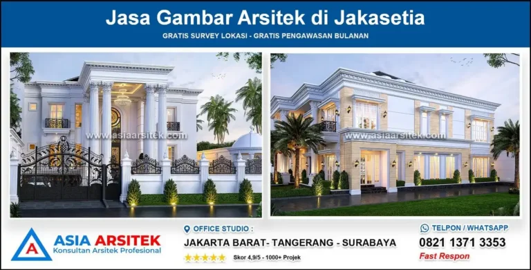 Jasa Gambar Arsitek di Jakasetia
