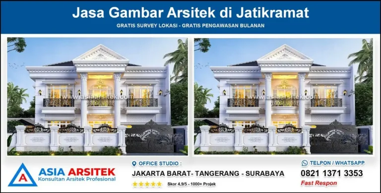 Jasa Gambar Arsitek di Jatikramat