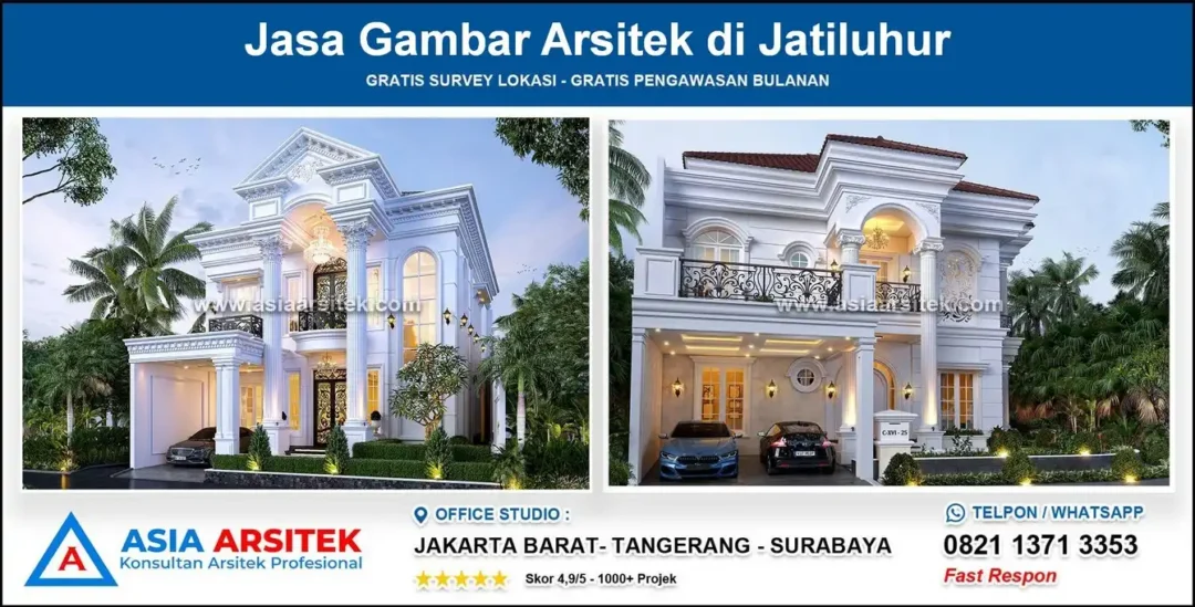 Jasa Gambar Arsitek di Jatiluhur