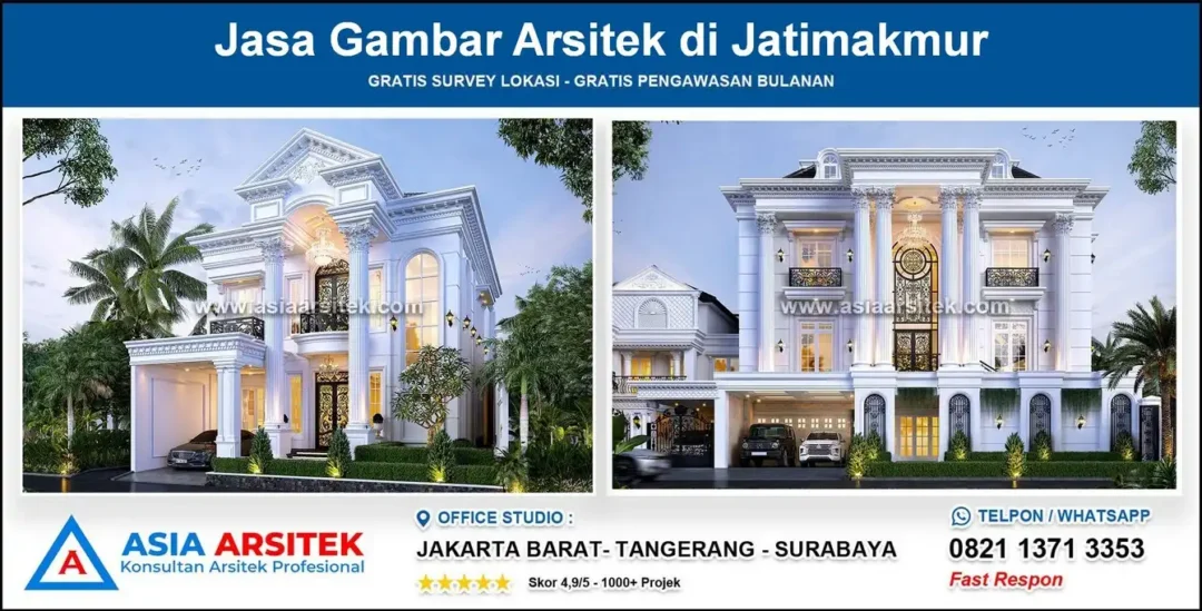 Jasa Gambar Arsitek di Jatimakmur