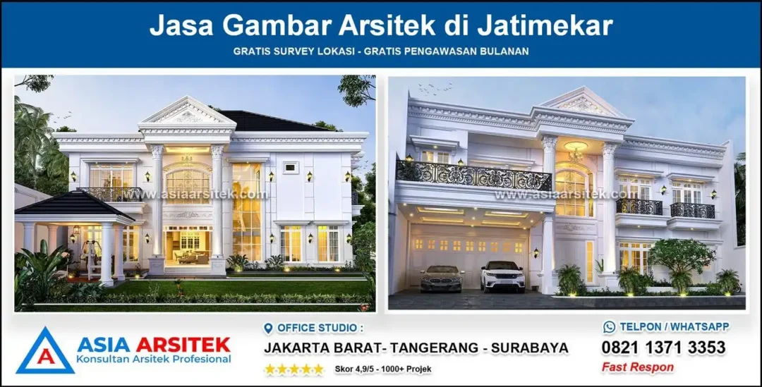 Jasa Gambar Arsitek di Jatimekar