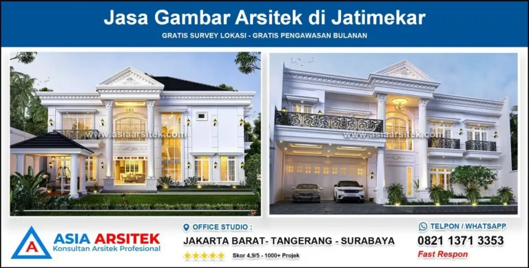 Jasa Gambar Arsitek di Jatimekar