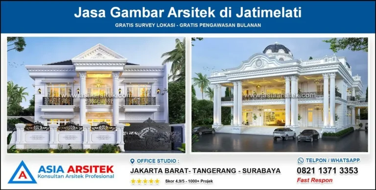 Jasa Gambar Arsitek di Jatimelati