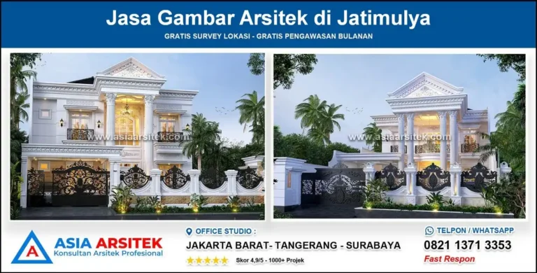 Jasa Gambar Arsitek di Jatimulya