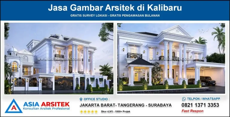 Jasa Gambar Arsitek di Kalibaru Depok