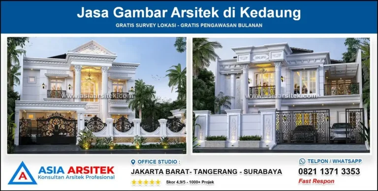 Jasa Gambar Arsitek di Kedaung