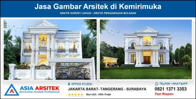 Jasa Gambar Arsitek di Kemirimuka