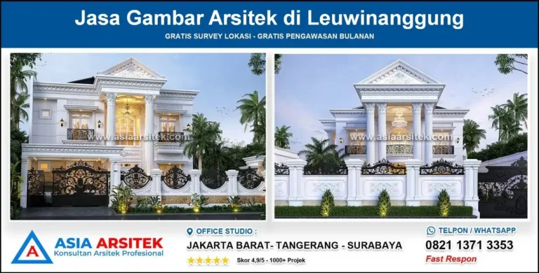Jasa Gambar Arsitek di Leuwinanggung