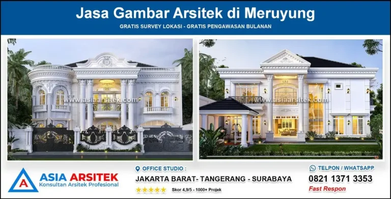 Jasa Gambar Arsitek di Meruyung