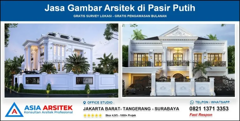 Jasa Gambar Arsitek di Pasir Putih