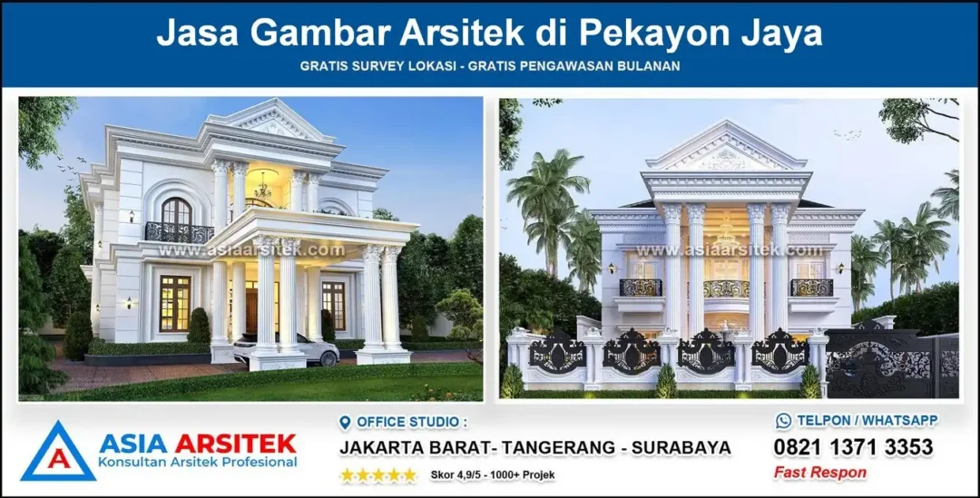 Jasa Gambar Arsitek di Pekayon Jaya