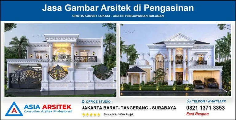 Jasa Gambar Arsitek di Pengasinan